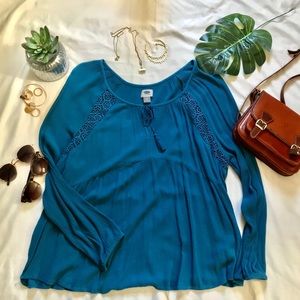 OLD NAVY peasant top